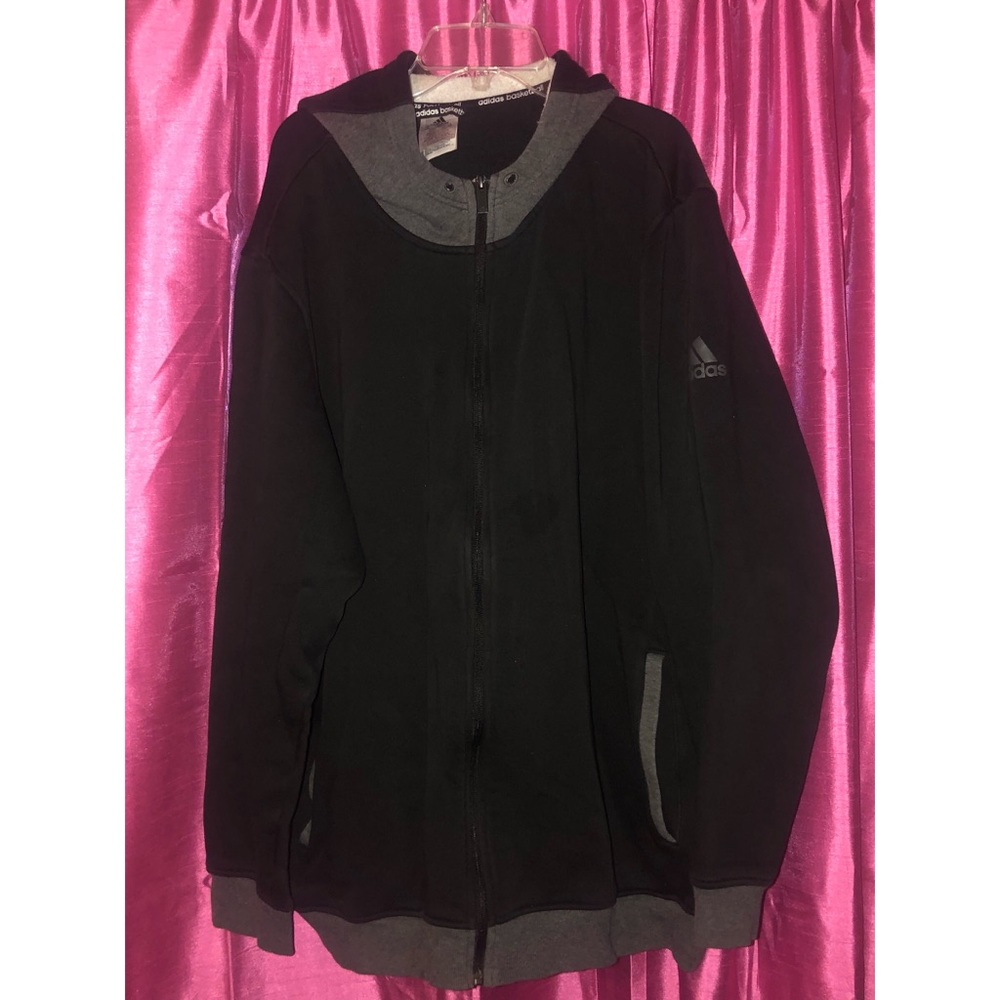 Adidas Zip Sweat Jacket Hood